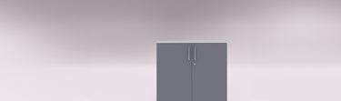 Aktenschrank COMBO in Weiss und Holz im Büro