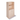 Kombischrank DUO abschließbar, 80 × 44 × 164 cm, unten 2 Ordnerhöhen hinter Türen, oben 2 offen, Platte Holz, Korpus Holz