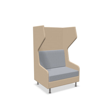 Lounge-Sofa CHILL – Einsitzer | 97 × 80 cm | Bürolounge